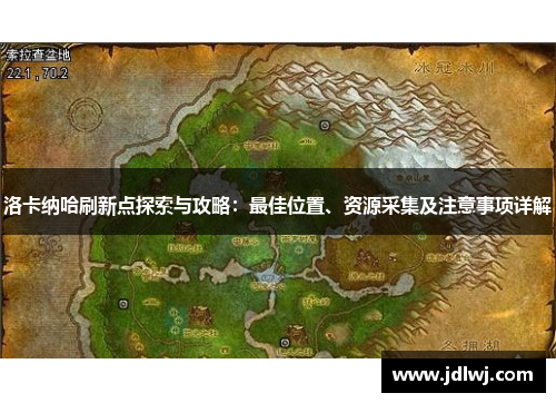 洛卡纳哈刷新点探索与攻略：最佳位置、资源采集及注意事项详解